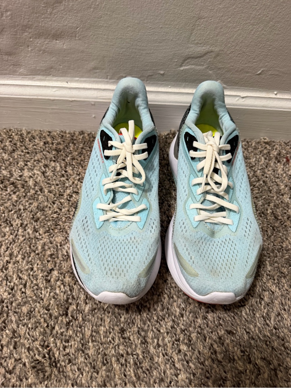 Saucony Light Blue Mesh Running Shoes